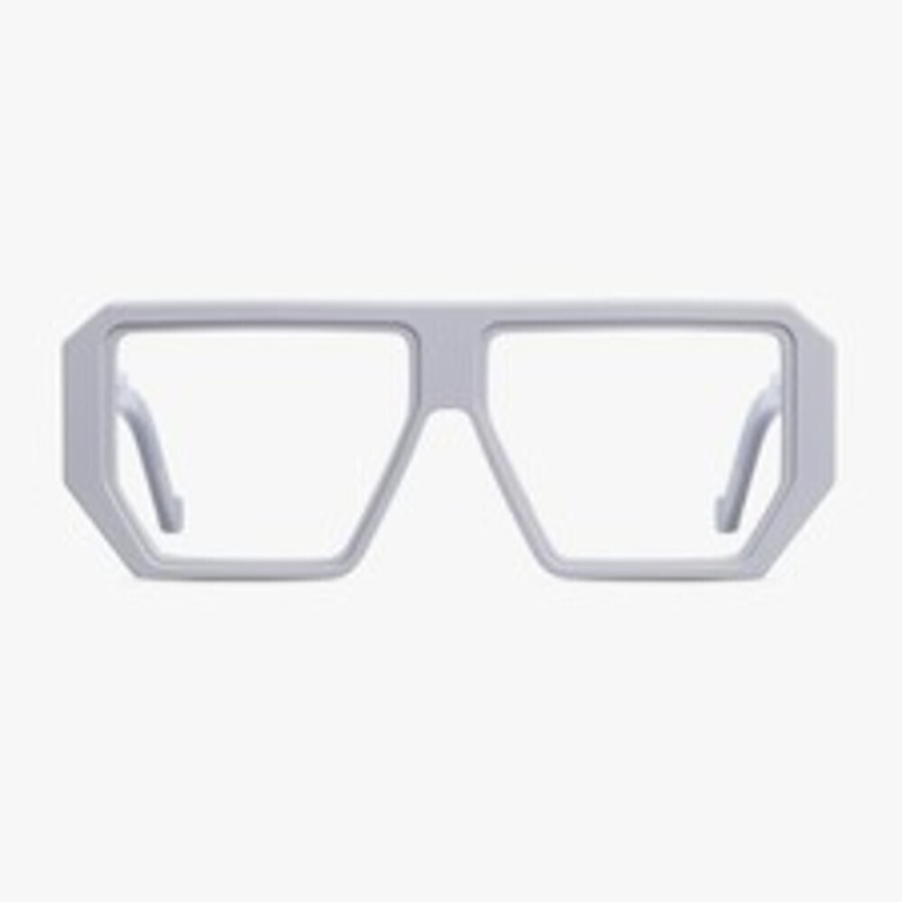 NWT Vava BL0036-LGRY-Mat SIL Light Grey Matte Silver Hinge Eyeglasses